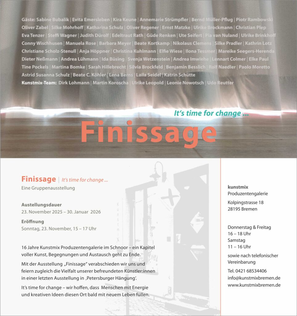 Kunstmix Finissage
